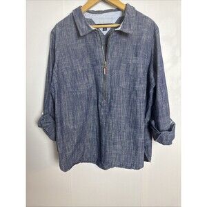 Tommy Hilfiger Navy Blue Blouse